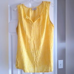 Loft sleeveless shirt